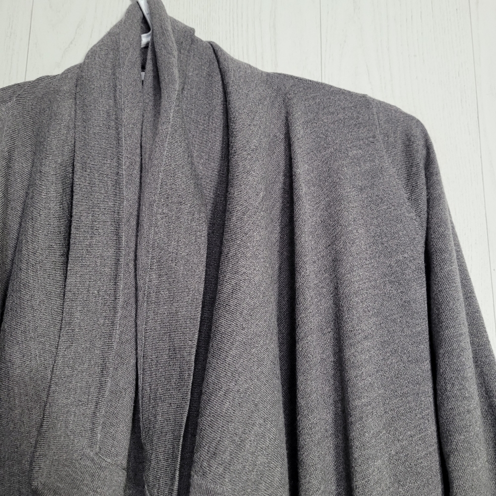 Theory Wool Blend Open Front Cardigan Size 2 - image 3